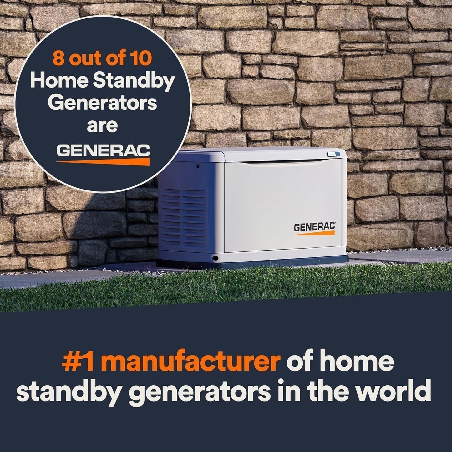 Generac 7210 24kW Air Cooled Guardian Series Home Standby Generator