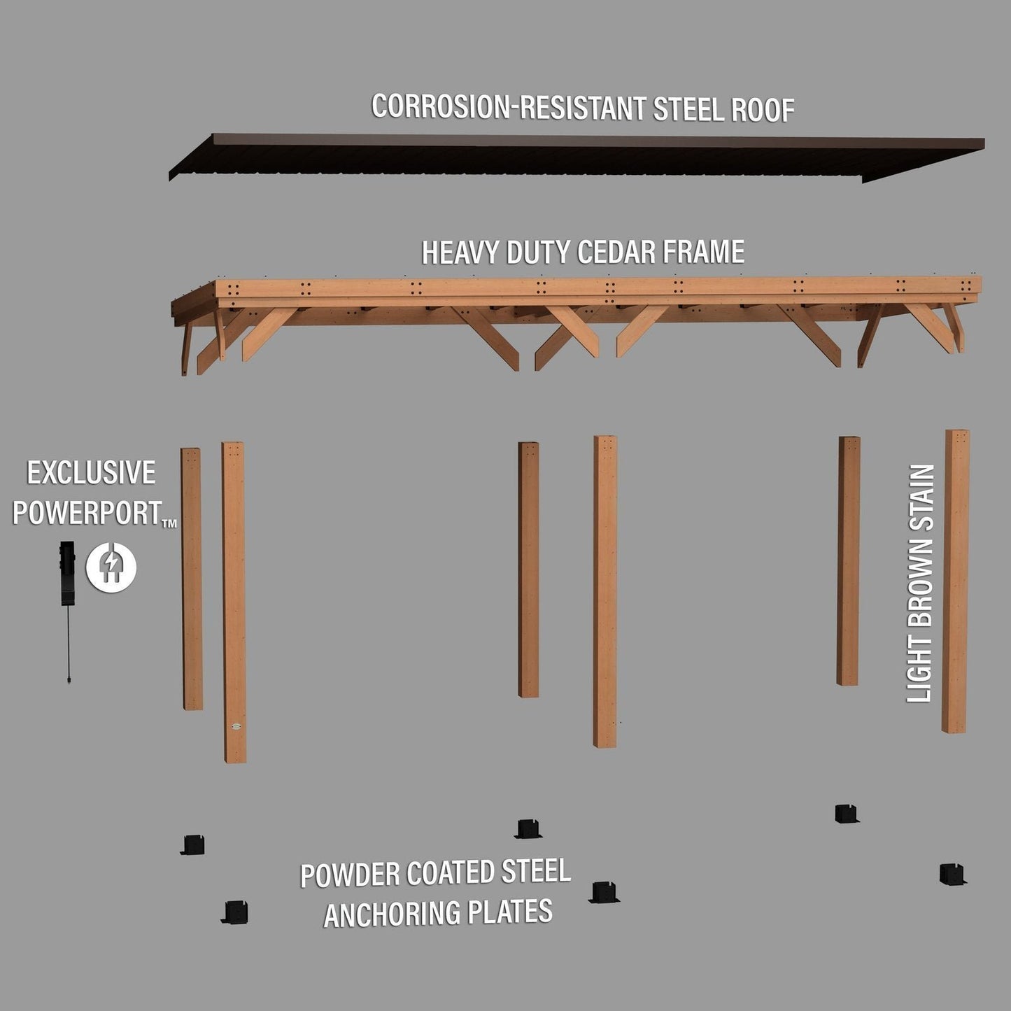 20×9.5 Arcadia Gazebo
