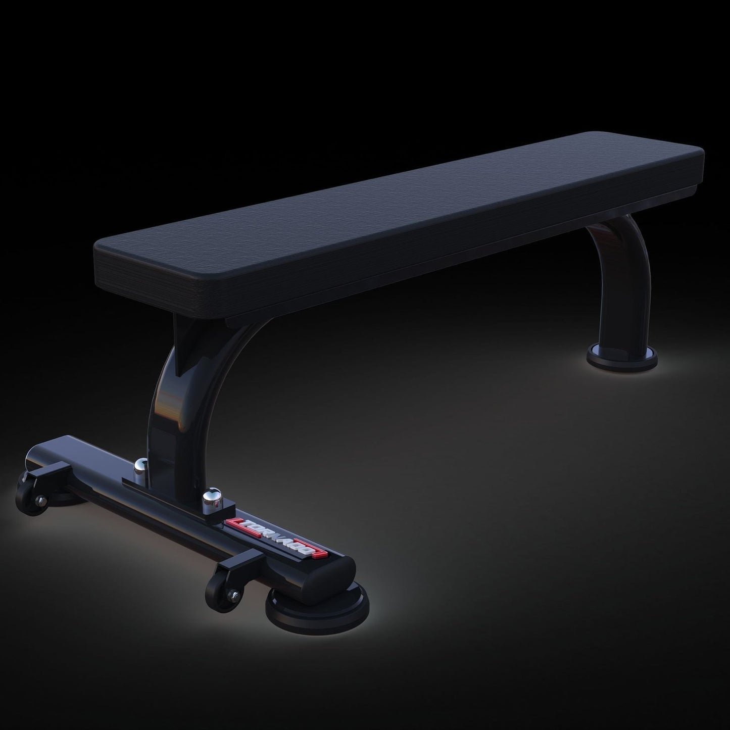 Sweet Commercial Flat Bench โ Black