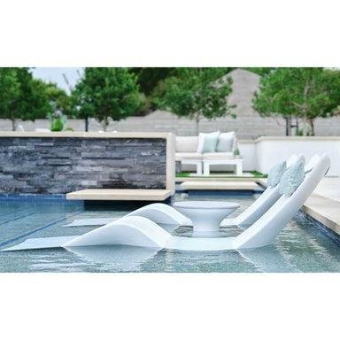 Ledge Lounger Luxury In-Pool Chaise Lounge Set. For Tanning Ledges Up to 9β³ Deep