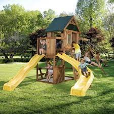 Swing-N-Slide Castlebrook Swing Set