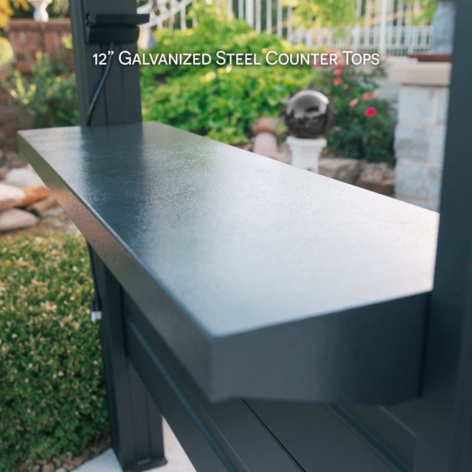 Rockport Steel Grill Gazebo