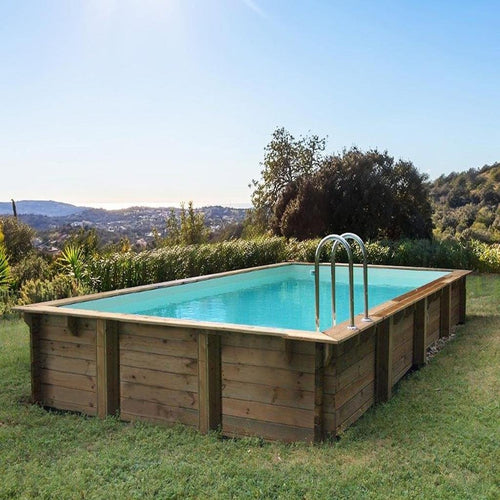 Piscine bois en kit rectangle Tampa