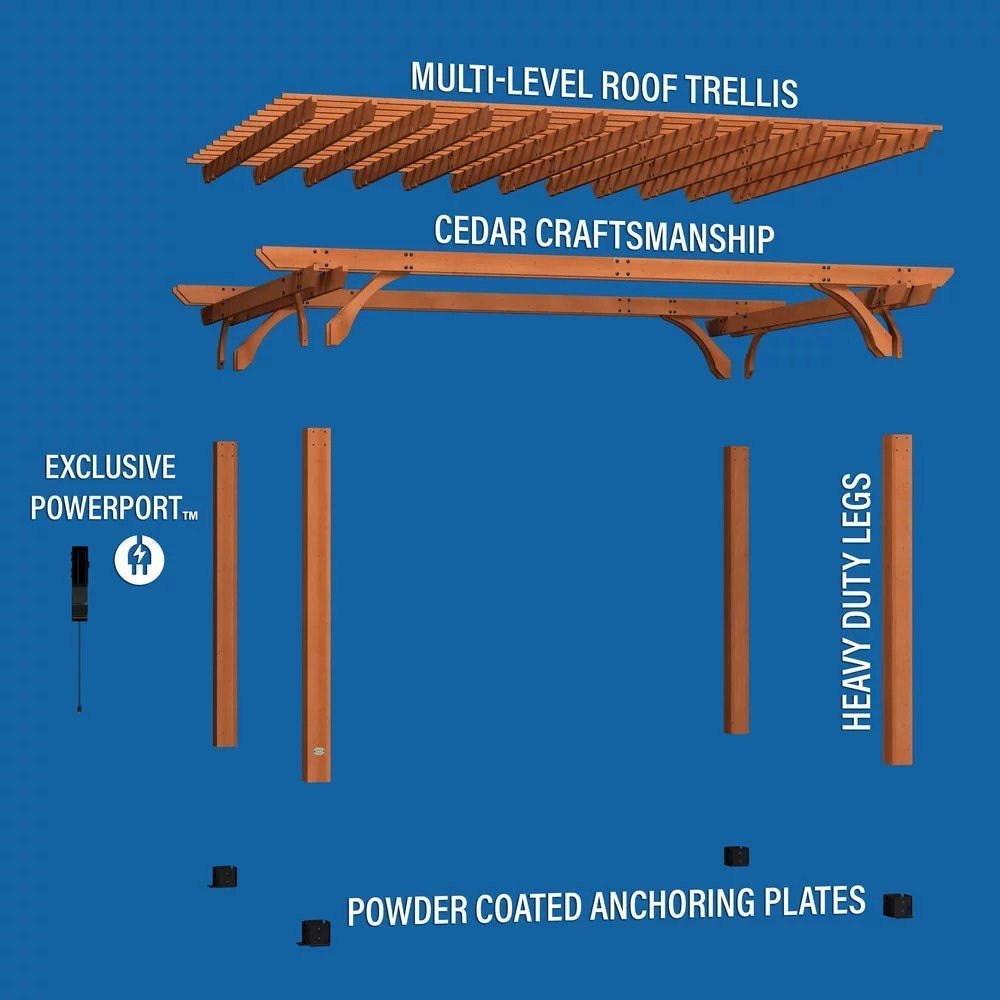 16X12 BEAUMONT PERGOLA