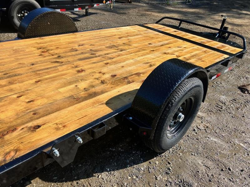 7 X 16 Interstate Full Bed Single Axle Tilt 7K Trailer