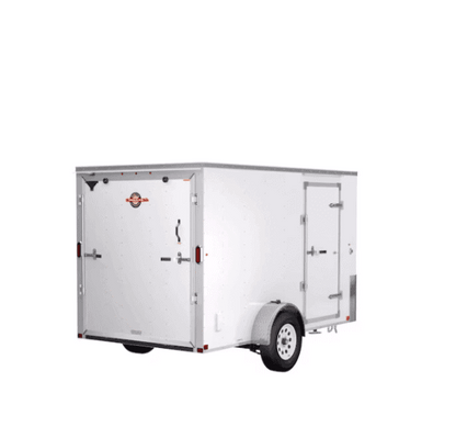 Carry-On Trailer 6-ft x 12-ft Enclosed Trailer