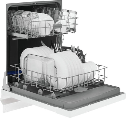 Frigidaire FDPC4221AW 24″ Built-In Dishwasher, Front Control, White