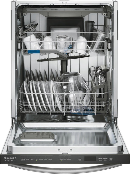 Frigidaire Gallery 24″ Dishwasher with CleanBoost, Stainless Steel