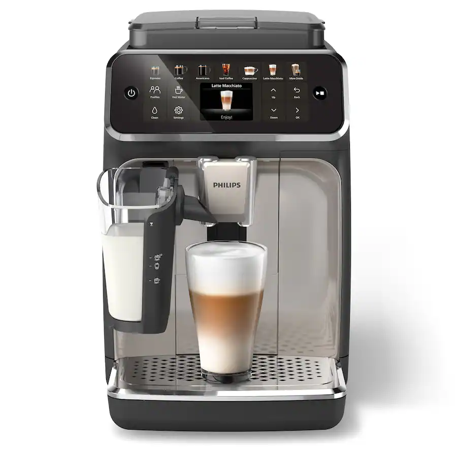 Philips 4400 Series Fully-Automatic Espresso Machine with LatteGo