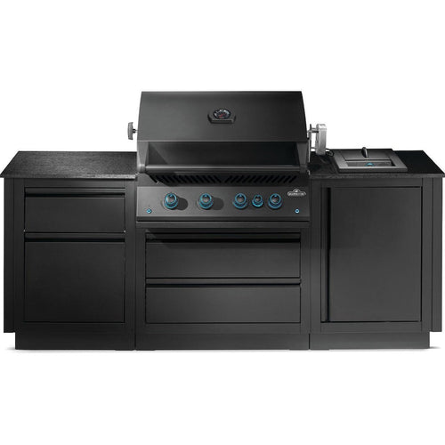 Napoleon OASIS 301 Outdoor Kitchen Island w/ Side Burner & 700 Series 32 Grill Head