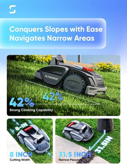 Sunseeker V3 Quiet Lawn Mowers.