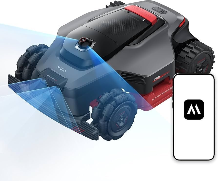MOVA LiDAX Ultra 3000 AWD Lawn Mower