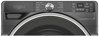 Whirlpool WFW6720RU 27-Inch 5.0 cu. ft. Smart Front Load Washer, White