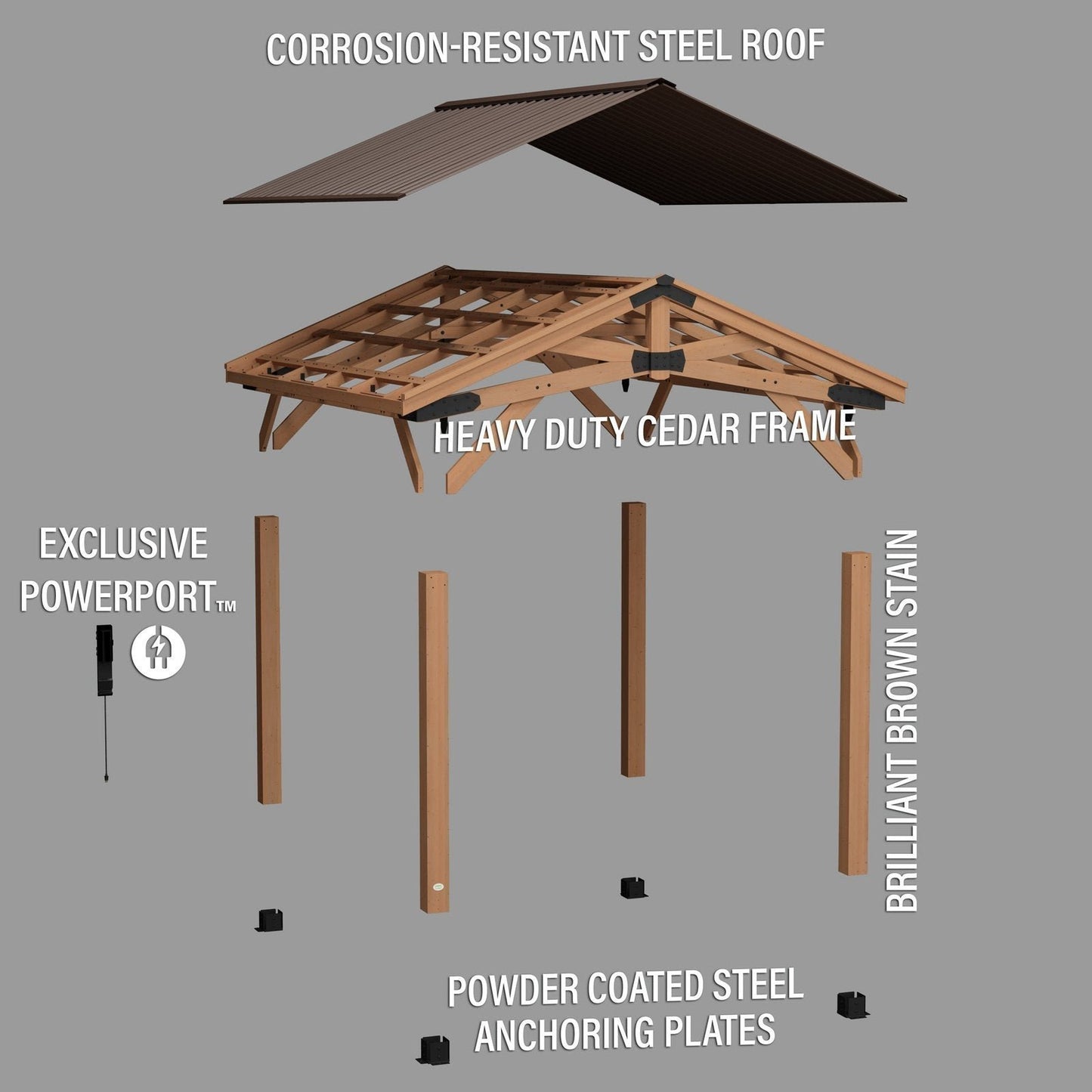 14×12 Norwood Gazebo