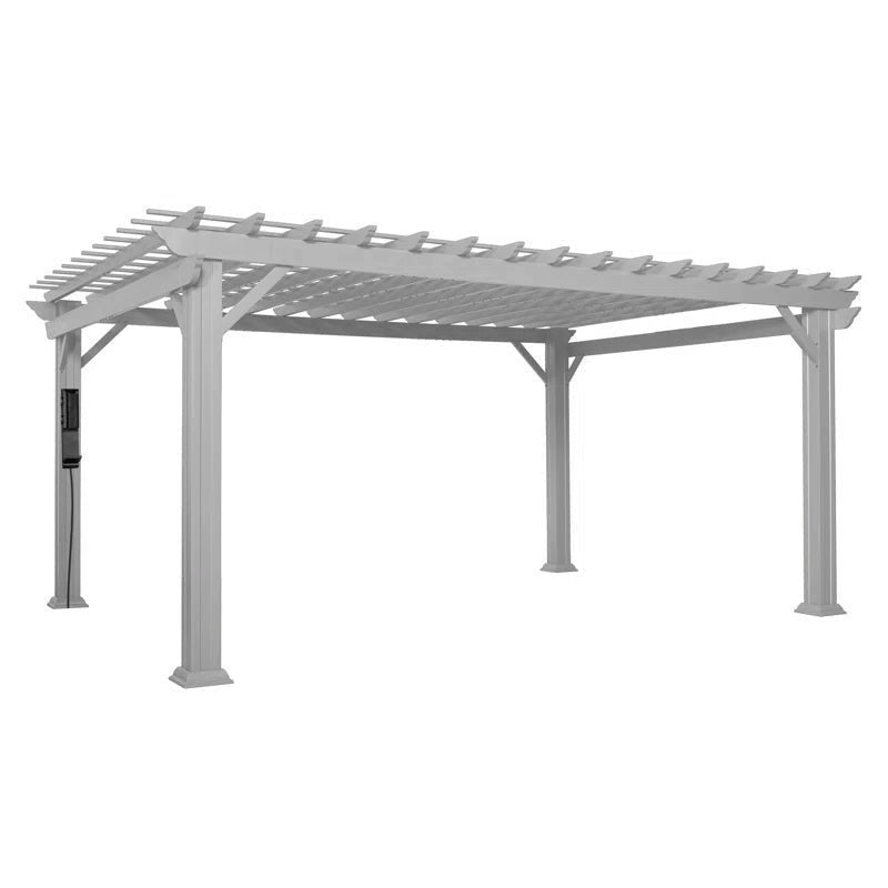 16′ X 12′ Traditional Steel Pergola