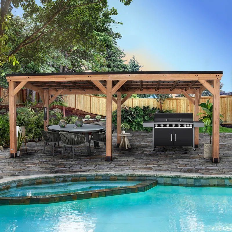 20 Ft. x 9.5 Ft. Patio Gazebo