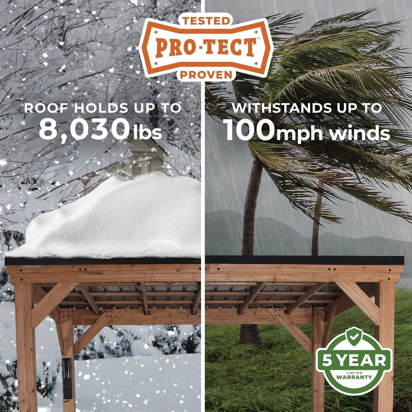 20×9.5 Arcadia Gazebo