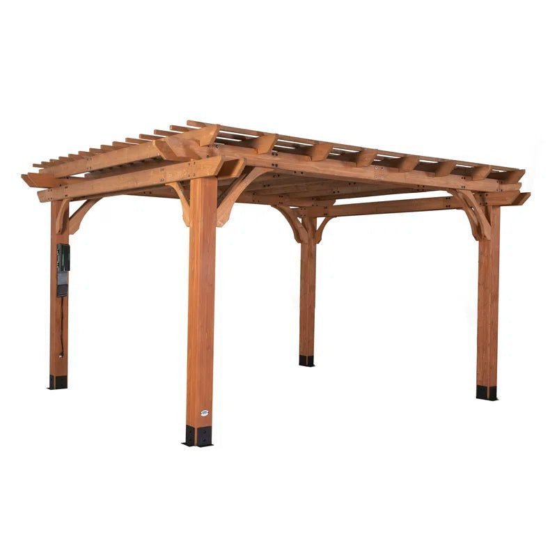 Beaumont 20×12 All Cedar Wooden Pergola