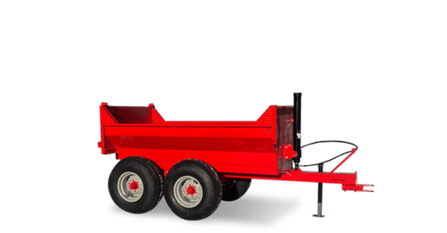 Montana 4’x8′ Farm Dump Trailer – 16,000# GVWR