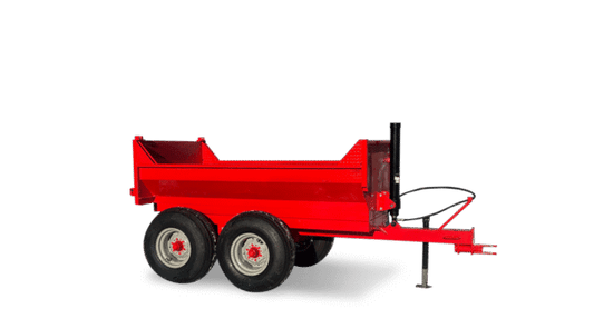 Montana 4’x8′ Farm Dump Trailer – 16,000# GVWR