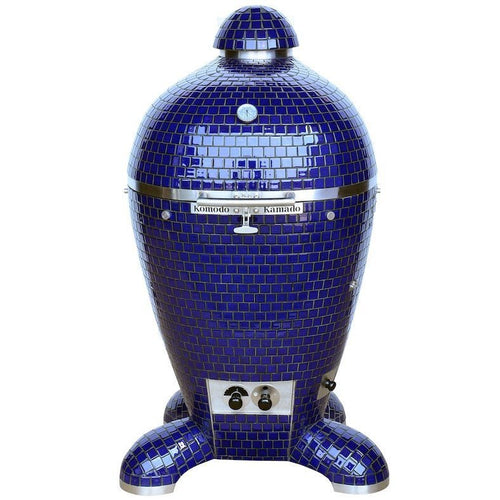 23″ Ultimate Cobalt Blue Kamado Grill BU126U