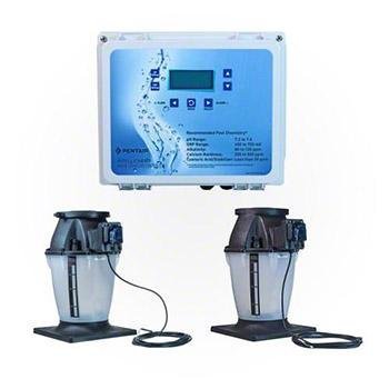 Pentair IntelliChem Controller with Acid & Chlorine Tanks & Mounted Pumps 522622