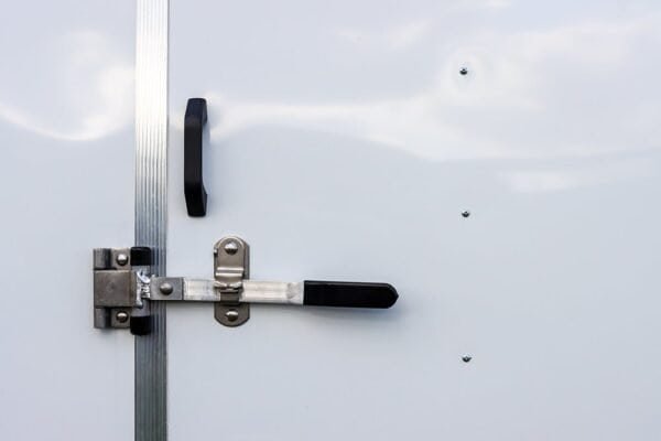 Big White Enclosed Trailer