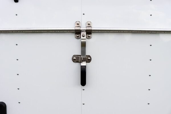 Big White Enclosed Trailer