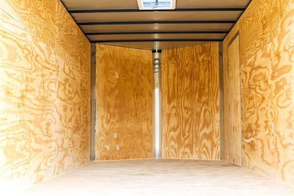 Big White Enclosed Trailer