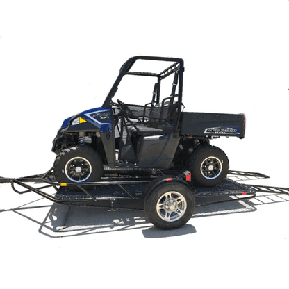 Endeavor folding utility off road utv atv trailer