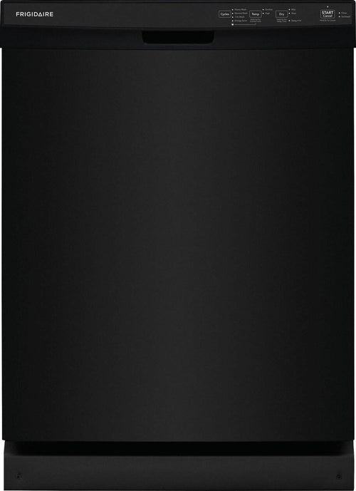 Frigidaire 24″ Built-In Dishwasher, Front Control, Black