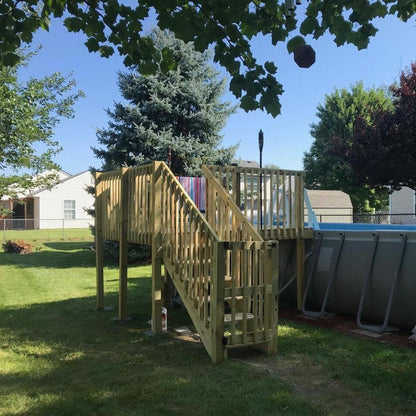 4 ft. x 8 ft. Connect-a-Deck and Entry Steps Zone 1