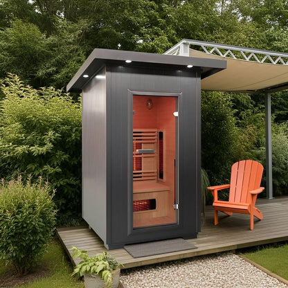 Logan 2 Person Outdoor Modern Sauna