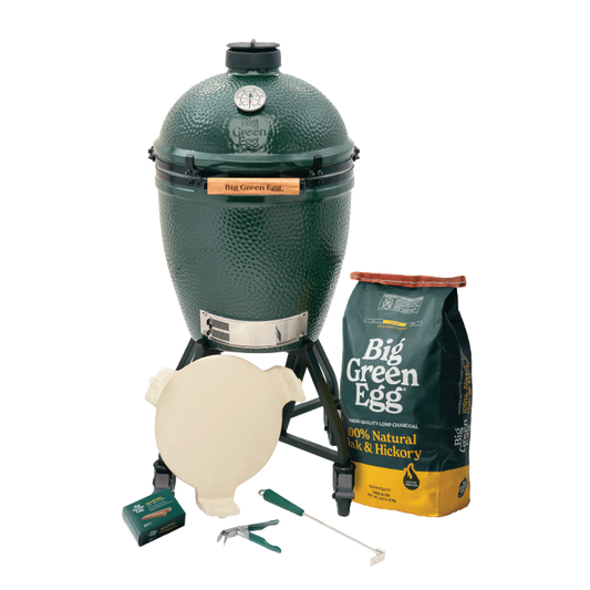 Large Big Green Egg + Standard Nest + Egg Mates Package