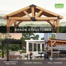 20×12 beaumont pergola – brown