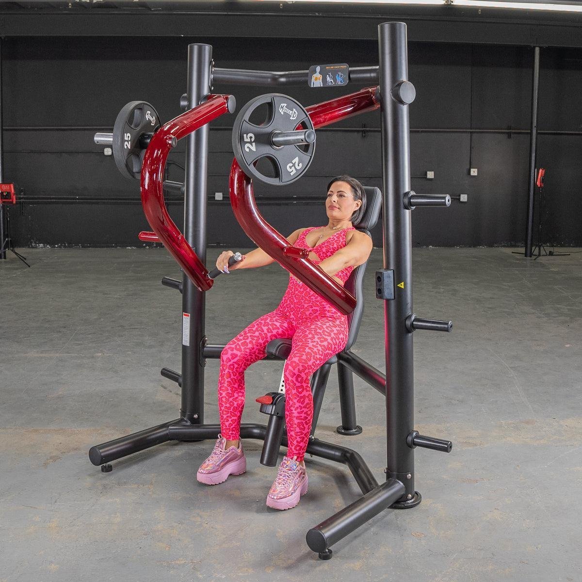 Power Leverage V2 Decline Chest Press – Muscle D Fitness