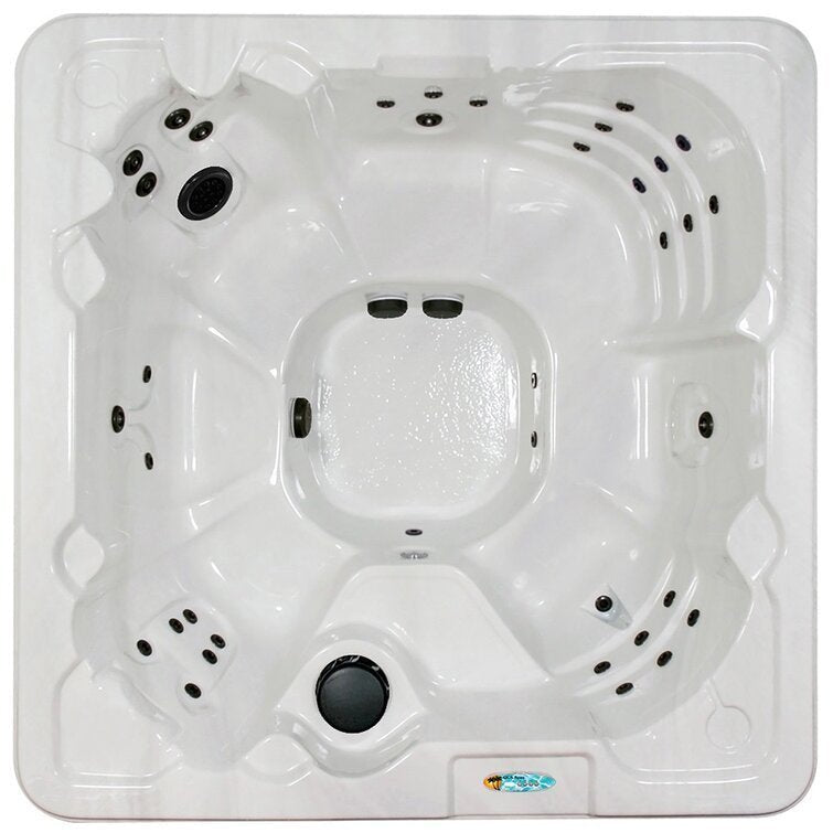 Punta Cana 6-Person 40-Jet Hot Tub with LED Light and Ozonator