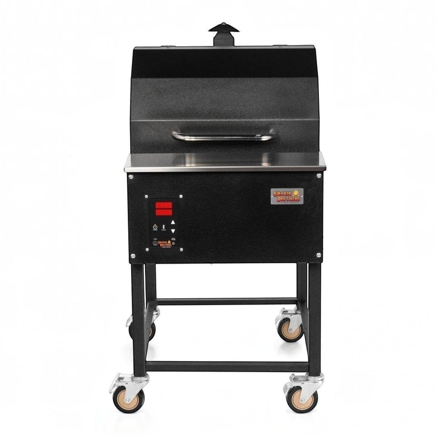 Smokin Brothers Premier Plus Black 24 In. Pellet Grill