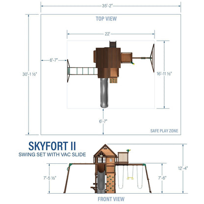 Skyfort II with Wave Slide