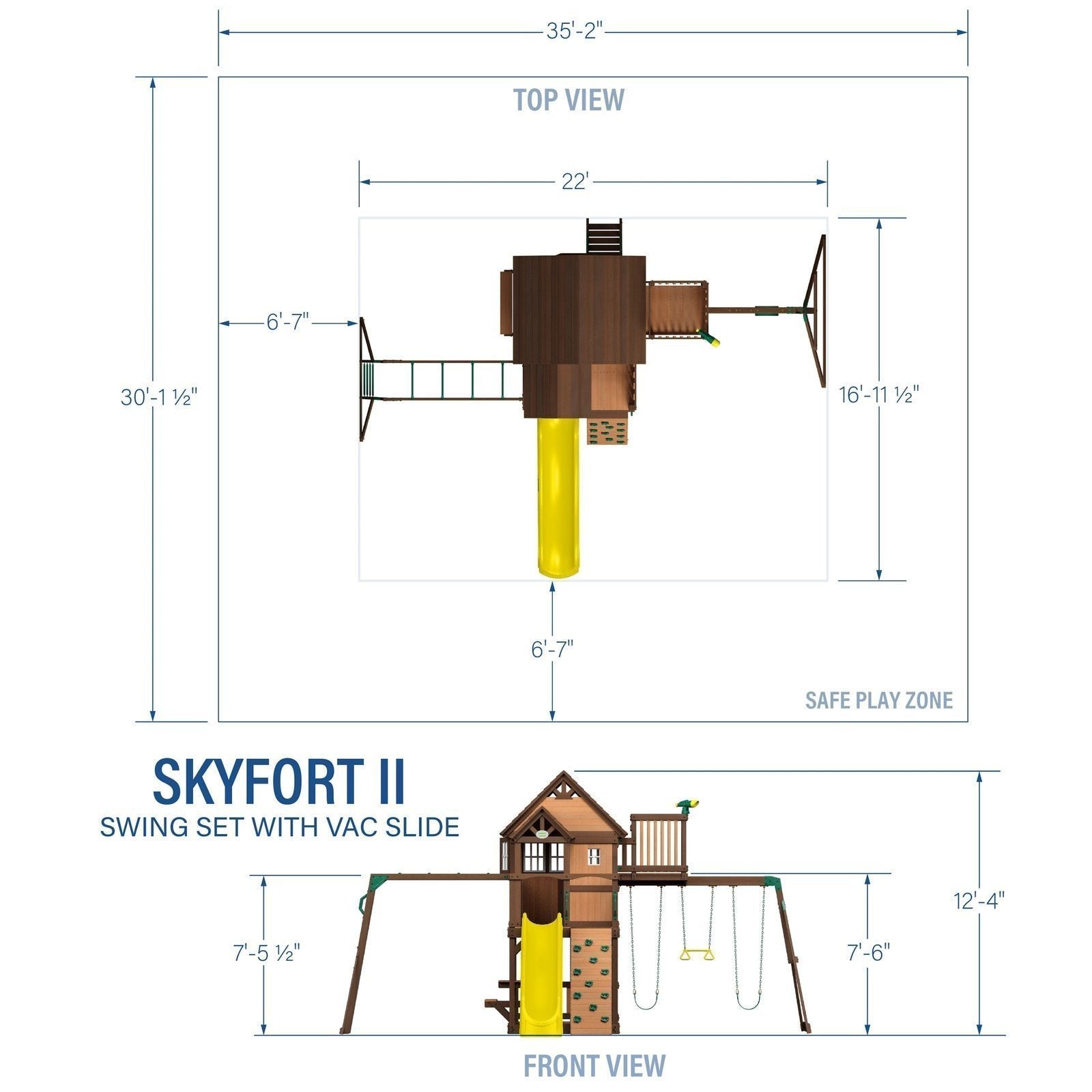 Skyfort II with Wave Slide