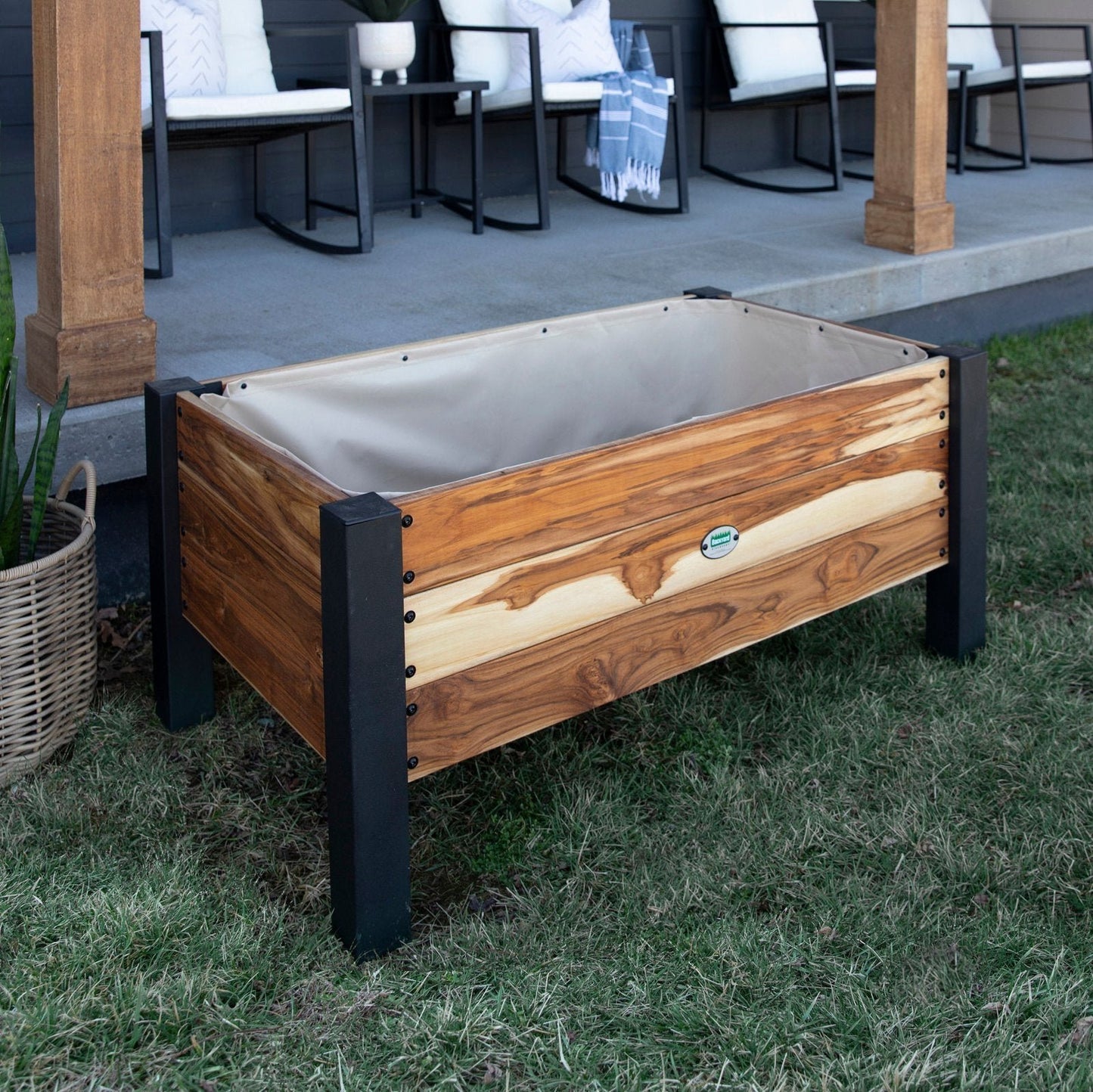 Planter 100% Authentic Teak Wood