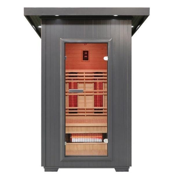 Logan 2 Person Outdoor Modern Sauna