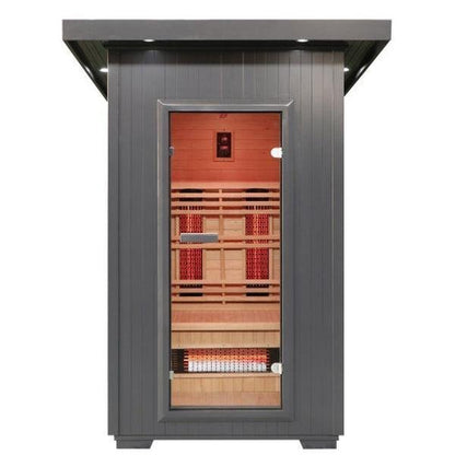 Logan 2 Person Outdoor Modern Sauna