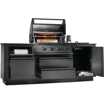 Napoleon OASIS 301 Outdoor Kitchen Island w/ Side Burner & 700 Series 32 Grill Head