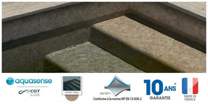 Liner Pvc armé Aquasense Signature 180/100e texturé