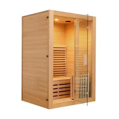 Indoor 2-Person Steam Sauna – WiFi Control