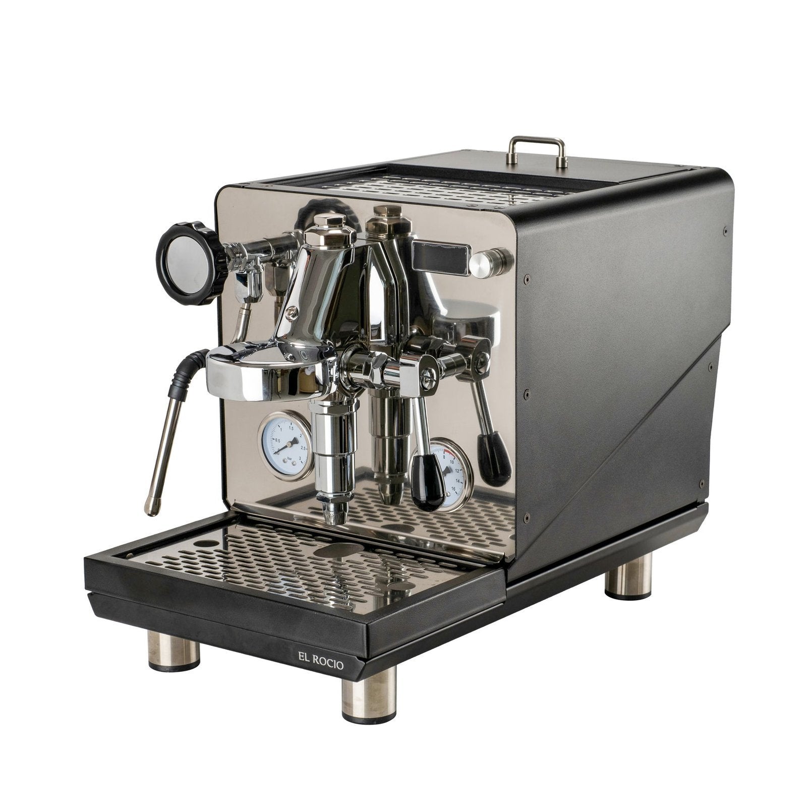 El Rocio Manus S – Premium Home Espresso Machine (Black or White) Black