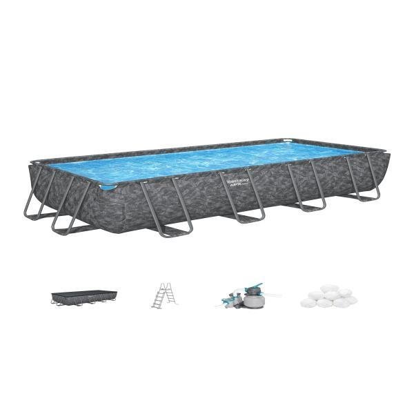 Piscine Bestway tubulaire rectangulaire APX 365