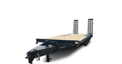 24,000# GVWR Deckover Equipment Float Trailer