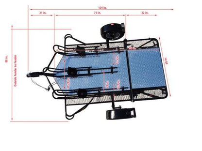 Trinity 3-rail motorcycle trailer Mt3